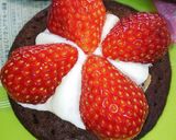 クリスマスに菓子パン☆イチゴケーキ作り方6写真