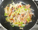 糖質オフ！天津飯風おから麺の甘酢あんかけ作り方4写真
