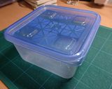 Ziploc コンテナで湯切りパスタ！？作り方1写真