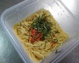 Ziploc コンテナで湯切りパスタ！？作り方6写真