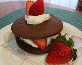 クリスマスに菓子パン☆イチゴケーキ作り方10写真