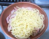 ニラ、リッチパスタ作り方3写真