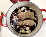 簡単やわらか！豚肉の赤ワイン煮作り方3写真