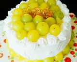 ∞∞シャインマスカットのせケーキ∞∞作り方18写真