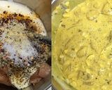 ささみと菜の花のスパイス炒め作り方1写真