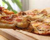 パンよりお手軽♪きのことトマトのピザ作り方12写真