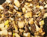 納豆のせて●大豆づくしの麻婆豆腐作り方3写真