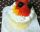 簡単♪＊ココア蒸しパンでケーキ＊作り方22写真