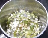 簡単！椎茸と小松菜の生姜お味噌汁作り方2写真