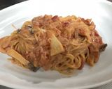 シチューの素で簡単！トマトクリームパスタ作り方9写真