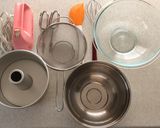 シフォンケーキ作り方1写真