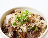 ガッツリ混ぜご飯【牛ごぼうごはん】作り方5写真