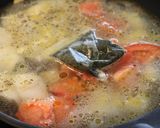 鱈とトマトの大葉茶スープ作り方4写真
