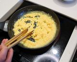 鶏そぼろの三色丼作り方4写真