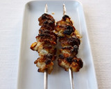 余った鶏皮で♪【鶏皮の塩麹串焼き】作り方4写真