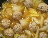 ゆず入り肉団子の白菜鍋作り方8写真