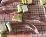 豚ローススライスのチーズネギ巻きフライ作り方1写真