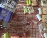 豚ローススライスのチーズネギ巻きフライ作り方2写真
