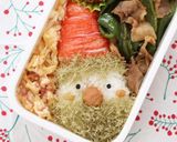 カニカマでサンタクロース★クリスマス弁当作り方8写真