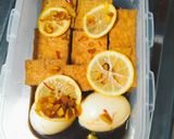 厚揚げと半熟卵の柚子ポンさっぱり漬け作り方4写真