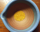 菜の花のイエローマスタード和え作り方1写真