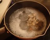 ホタテ貝ヒモの中華スープ作り方4写真