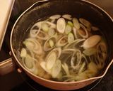ホタテ貝ヒモの中華スープ作り方6写真