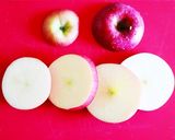 冬の温か焼きりんご*チーズを添えて作り方1写真