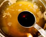 豆腐とはんぺんと三つ葉のお吸い物作り方2写真