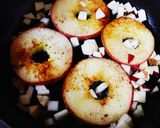 冬の温か焼きりんご*チーズを添えて作り方7写真