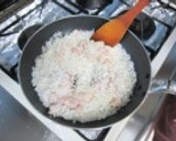 きのこの和風パエリア作り方4写真