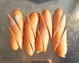ウィンナーエッグトースト作り方1写真