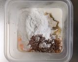 《レンジ》タッパーで米粉バナナ蒸しパン作り方2写真