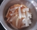 麺つゆ×オイスターで大根さつま揚げの煮物作り方3写真