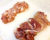 【簡単】チキンのイタリア風チーズ焼き作り方1写真