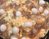 卵好きのための！とろりあんかけのW玉子丼作り方4写真