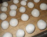 親子で作ろう!!お月見にみたらし団子★作り方1写真