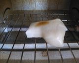 鶏と春菊のお雑煮作り方1写真