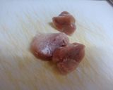 鶏と春菊のお雑煮作り方3写真