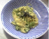 オクラと長芋のとろとろソーメン作り方3写真