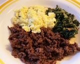 フライパン１つで簡単三色ご飯♫作り方5写真