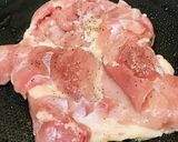 鶏もも肉の丸ごとソテー☆塩バジル風味作り方1写真