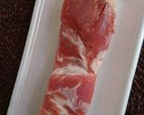 ローストポークのクリスマスソースかけ作り方1写真
