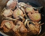 長ねぎの豚肩ロース巻き煮込み作り方4写真
