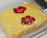 梅酒で候*迎春の宴席ロールケーキ作り方24写真