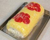 梅酒で候*迎春の宴席ロールケーキ作り方40写真