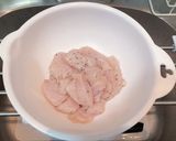 お肉柔らか！鶏むね肉のみぞれ煮作り方2写真