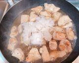 お肉柔らか！鶏むね肉のみぞれ煮作り方4写真
