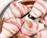 無水鍋 アムウェイ 厚揚げチーズの肉巻き作り方4写真