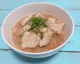 お肉柔らか！鶏むね肉のみぞれ煮作り方5写真